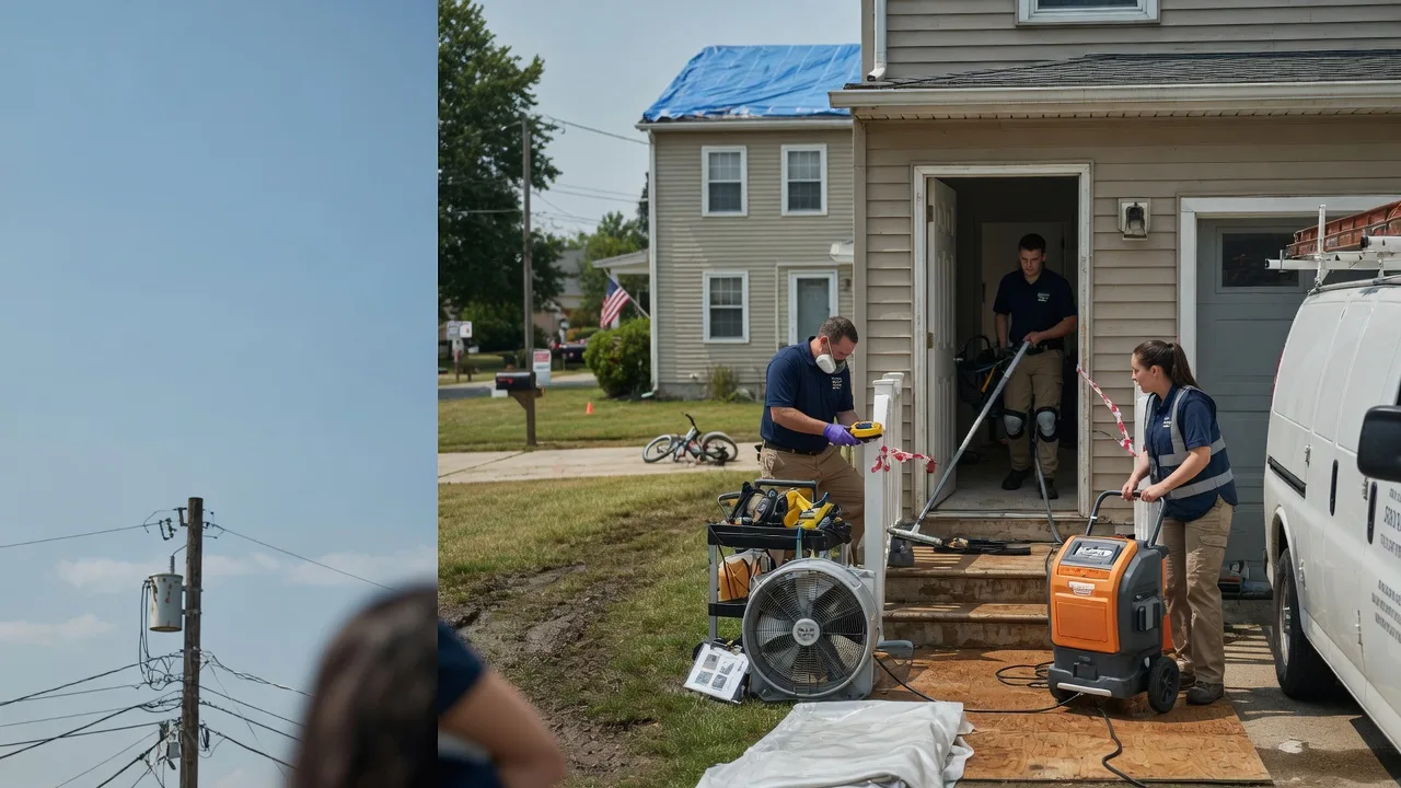 Water Damage Repair in Matthews, IN near me